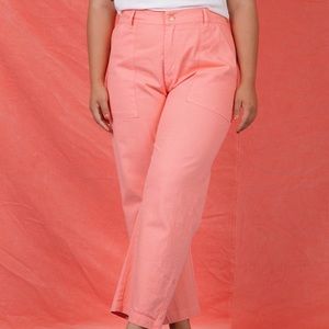 Big Bud Press Flamingo Pink work Pant Large Great Condition